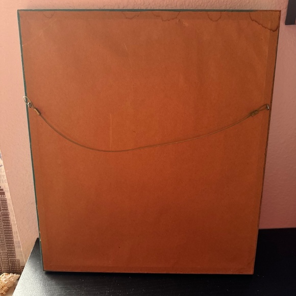 Framed Caste Paper Sculpture Great Blue Heron Signed - Picture 12 of 13